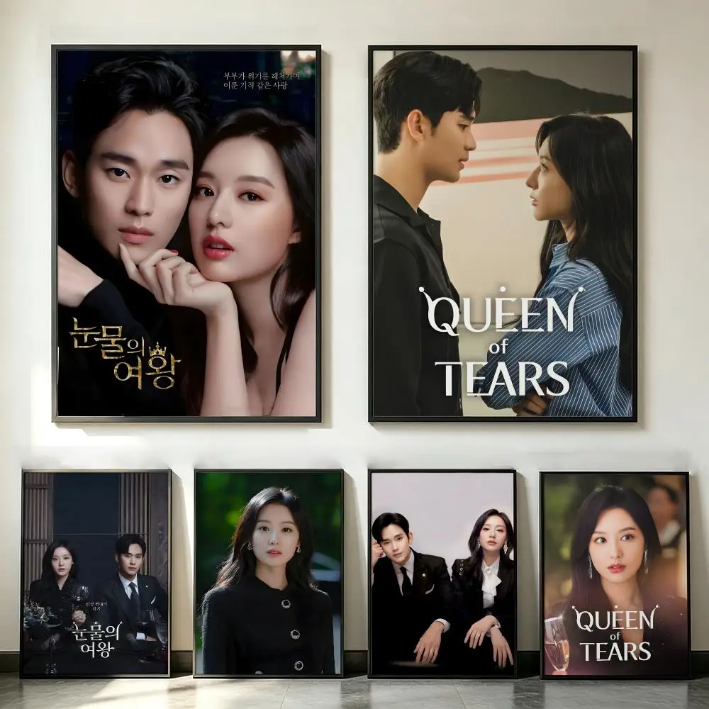 series Queen of Tears Poster Poster HD Trendy SelfAdhesive Wall Art Print For Living Room Bedroom Dorm Office Home Gift