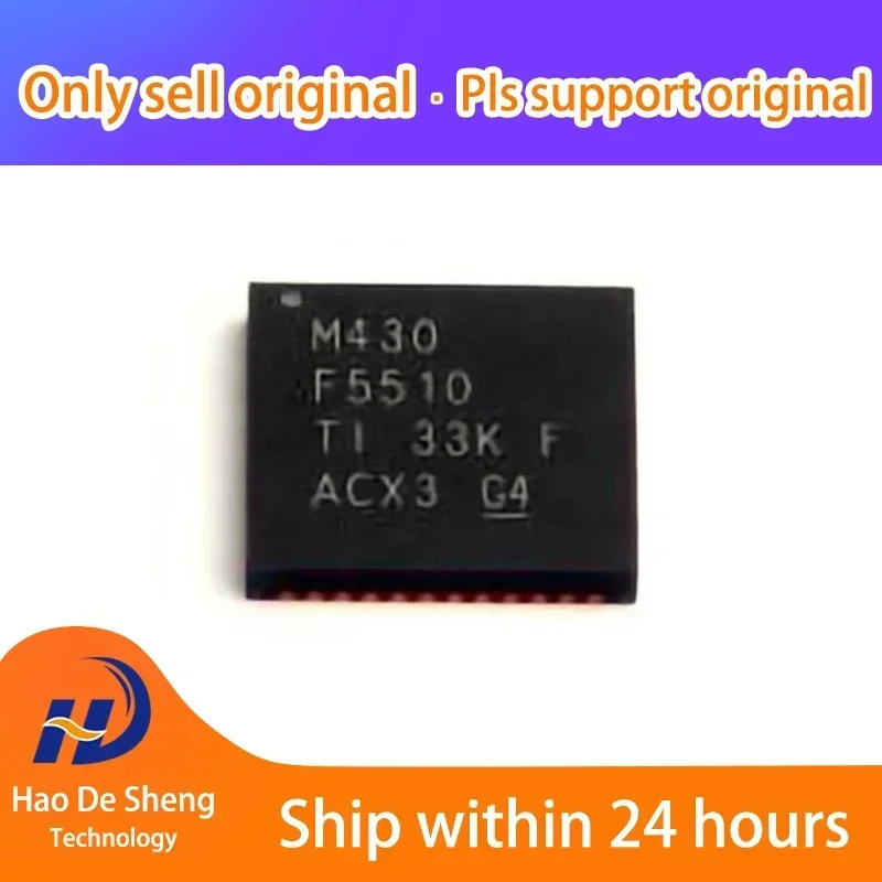 

10 шт./лот MSP430F5510IRGZR VQFN48, новый, оригинальный, в наличии