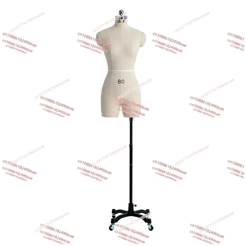 Mannequin Dress Display Stands Can Pin Sewing Linen Cover Body Female Mannequins with Legs  Clothing Design Bust Tailor