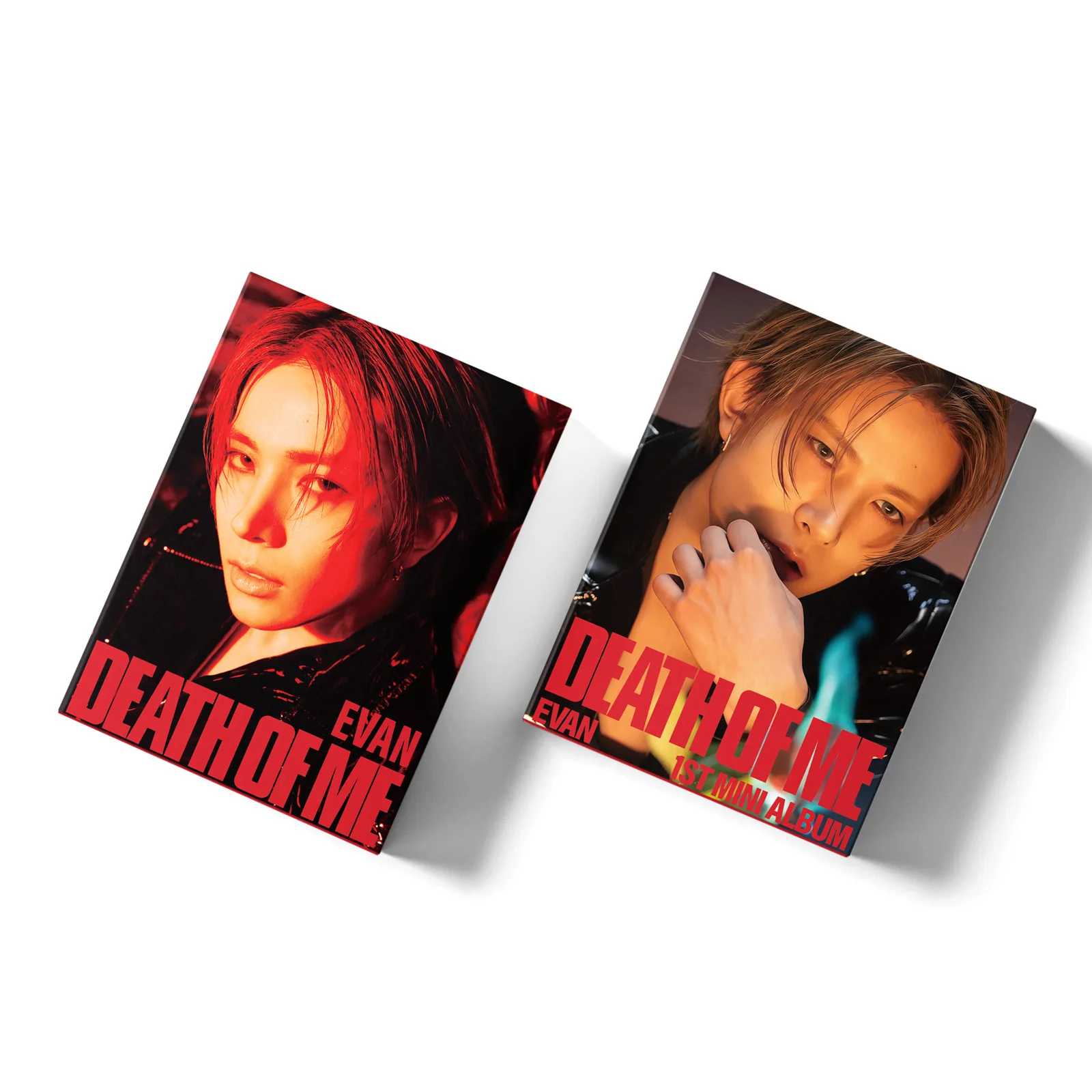 55PCS Single ALbum EVAN Death of Me Mini LOMO Card Photocards HD Fans Collection Cards Decorative Present Gifts image 4