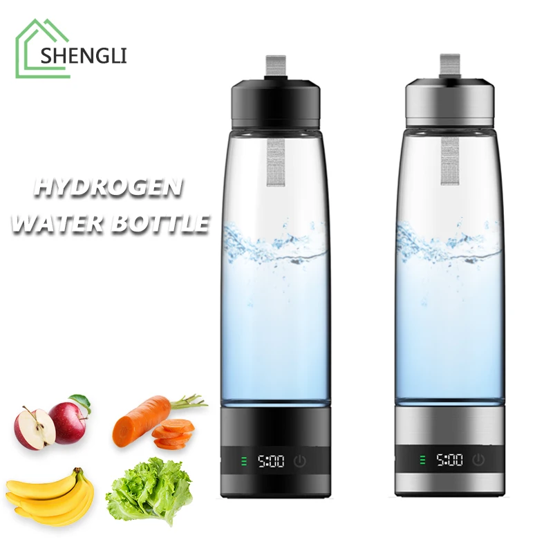 

Hydrogen Rich Water cup Portable Hydrogen Rich Water Generator PEM/SPE technology hydrogen rich water bottle LED display cup