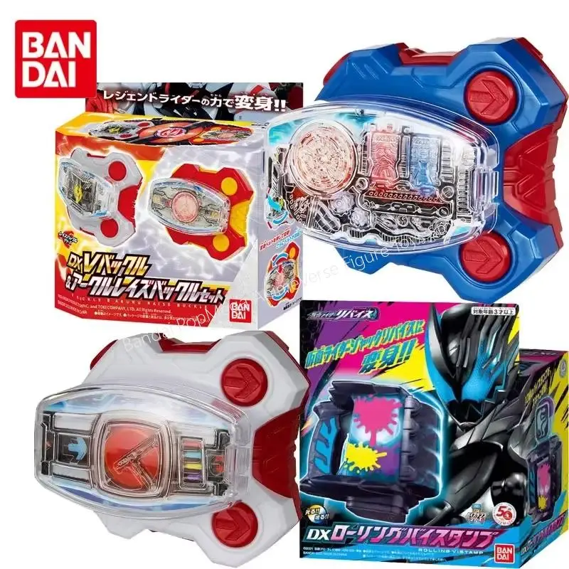 Bandai Original Kamen Rider Greats Den-O Build Revice Transfiguration Seal Belt Anime Action Figures Toys Boys Girls Kids Gift