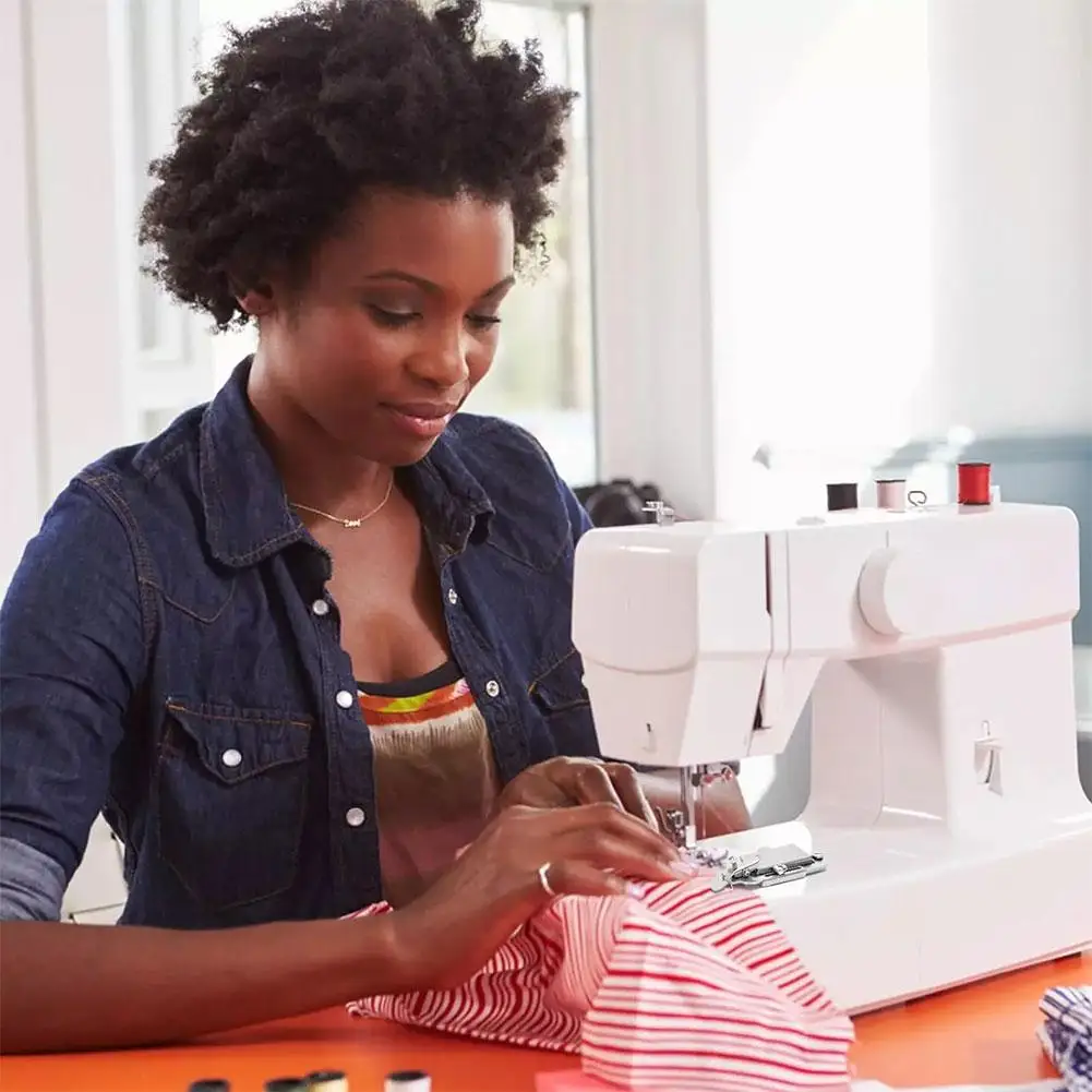 Multi Functional Stainless Steel Magnetic Seam Guide Edge Use Sewing Accessories Magnetic Machine Localizer Gauge Easy Univ V8k7