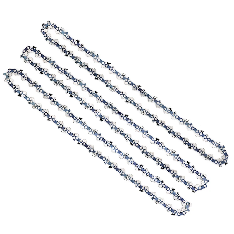 Gartenwerkzeug-Ersatzteile Zubehör 3 Stück 8 Zoll Kettensägeblatt 1/4" 48 Glieder Kette für Lithium-Elektrokettensäge – Detail 2
