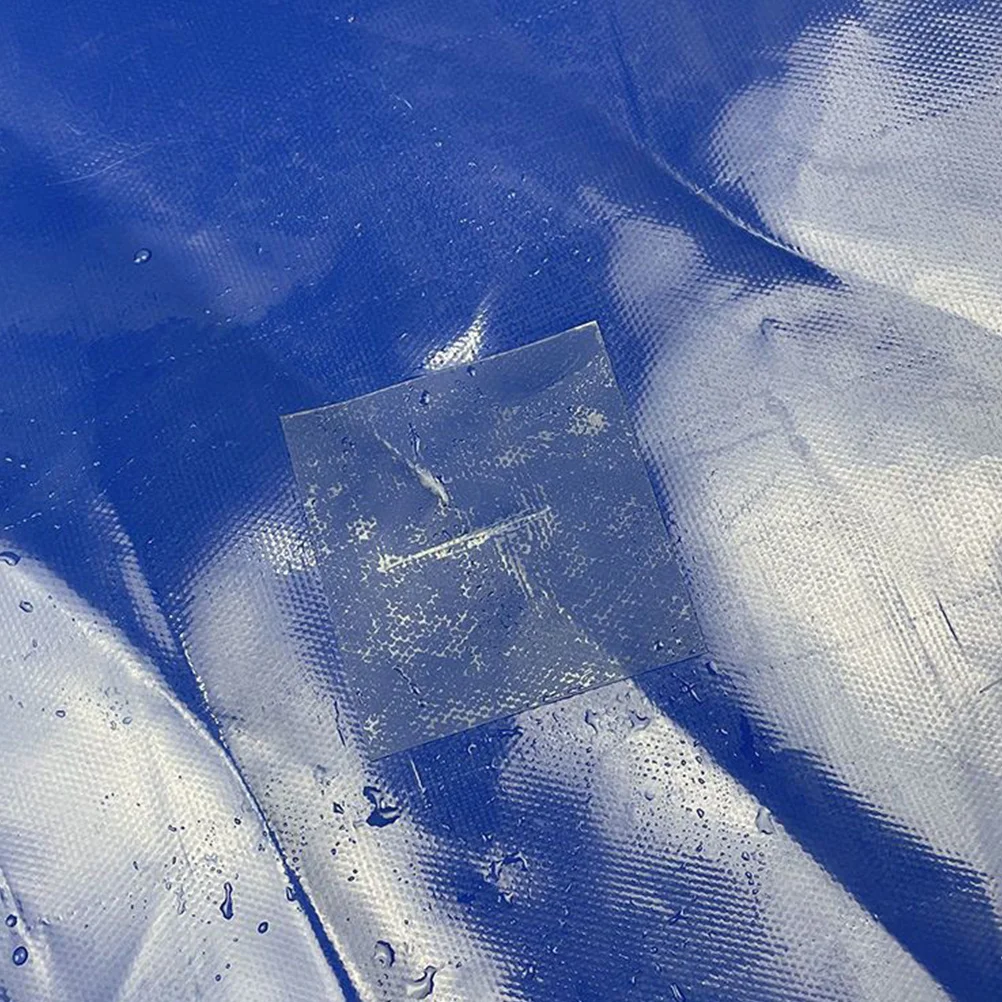 20 قطعة عوامة للسباحة رقعة إصلاح الإطارات بولي يوريثان لاصق مربع قوي التصحيح لمنتجات نفخ مرتبة هوائية خيمة شريط لاصق