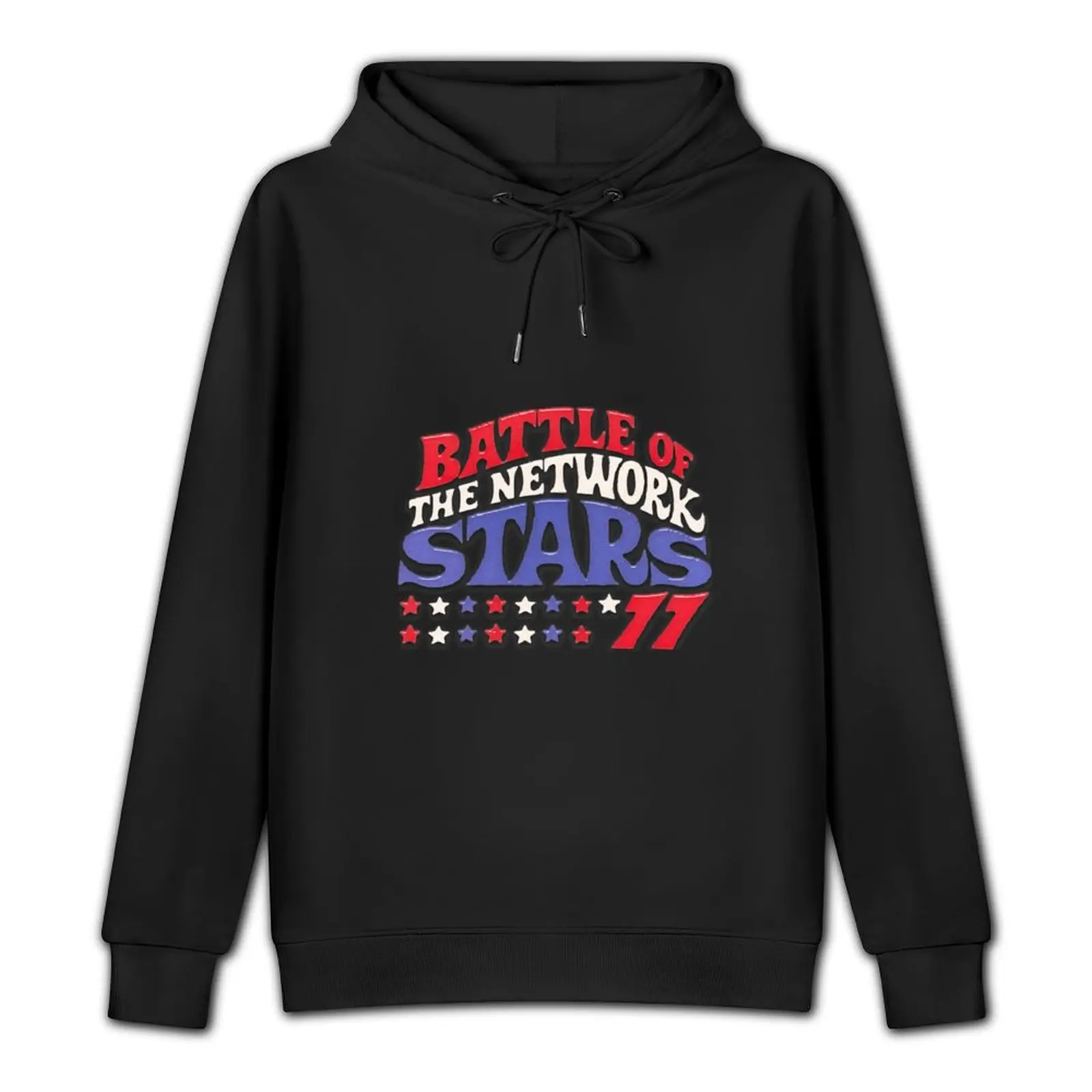 Battle of the Network Stars Pullover Hoodie autumn men's winter sweater men's oversize hoodie