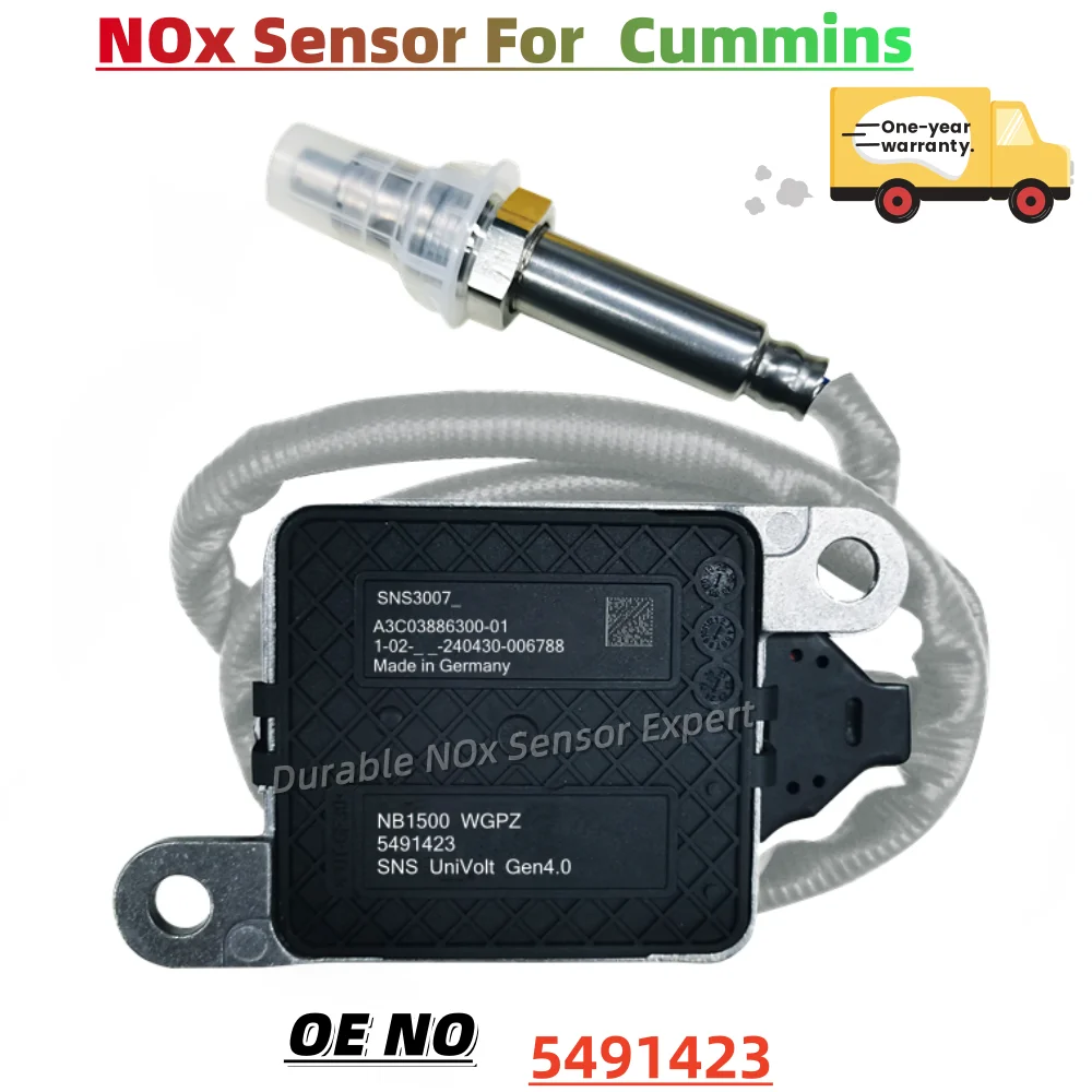 5491423 Sensor Nox untuk Cummins ISB QSB 6.7L 5491423 A3C03886300 A3C03886300-01 Suku Cadang Pengganti Mesin Mobil