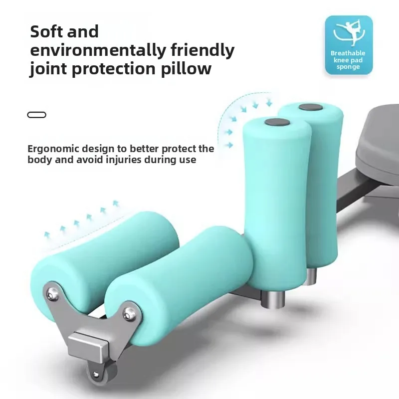 Steel Split-leg Flexibility Trainer Leg Tendon Stretching Tool with Thickened Foam Universal Yoga Straddle Stretching Device