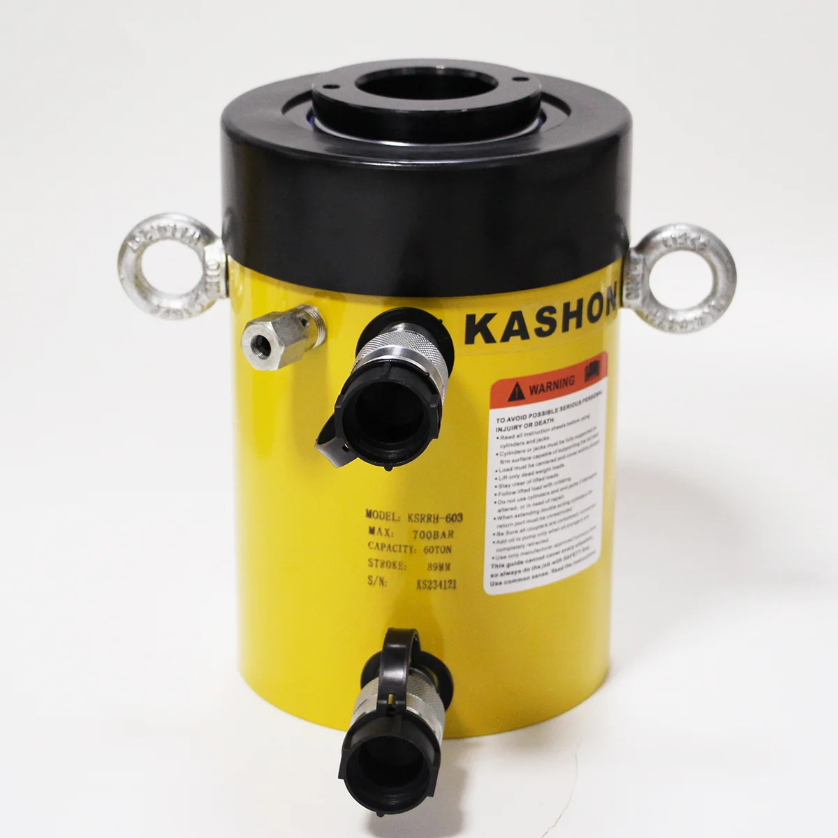 

Полый гидравлический домкрат двойного действия серии KSRRH