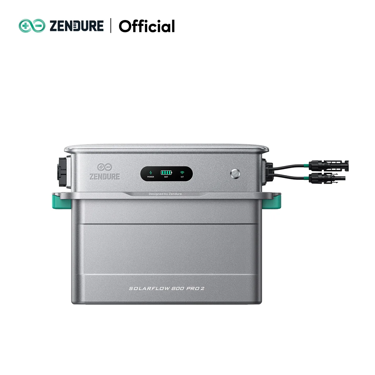 Zendure SolarFlow 800 Pro 2 Balkonkraftwerk mit Speicher, 800W AC-Leistung | 2640W MPPT, 1000W Off-Grid-Backup, All-in-One Design, Erweiterbar auf 11,52kWh (bis zu 5 AB2000L Akkus), Plug & Play, IP65