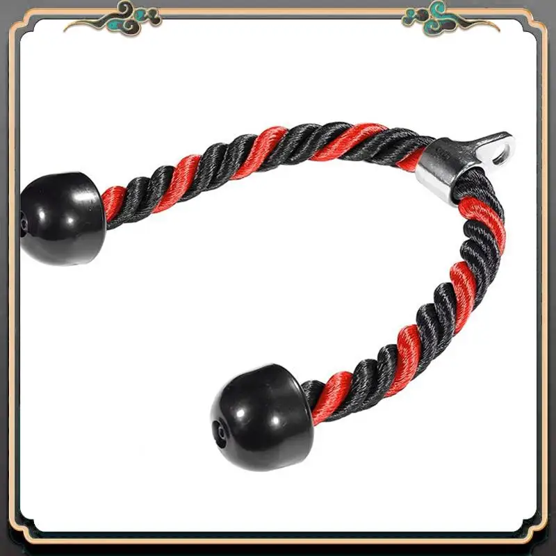 

Double Head Tension Rope Biceps Training Gym Replacement Double Head Triceps Lower Compression Rope Pull Handle
