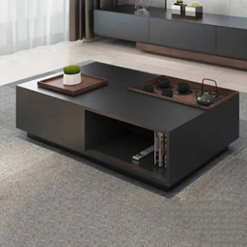 

Wood Modern Side Table Accessories Nordic Standing Aesthetic Center Dinner Coffee Table Computer Mesas Bajas Patio Furniture