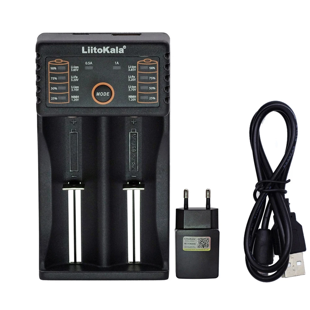 LiitoKala Lii-S8 Lii-600 Lii-M4S Lii500 Lii-PD4 Lii402 Lii202 Smart Charger for 18650 26650 21700 AA AAA lithium NiMH battery