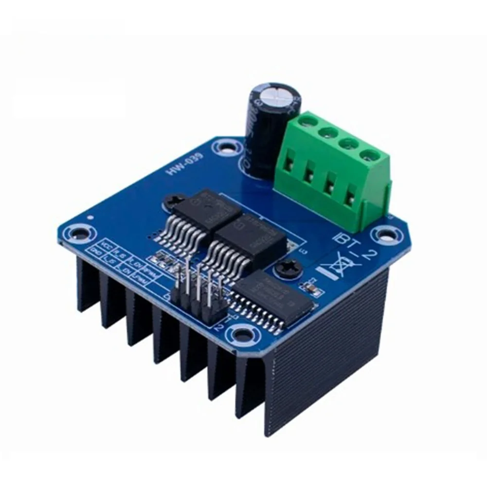 BTS7960 43A Motor Driver for High Load Motor Control in For Smart Vehicle Development and Motorized Chassis Integration Projects