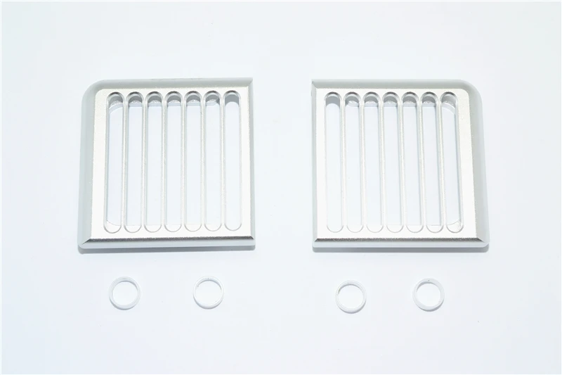 GPM 1/10 TRX4 المدافع درب الزاحف-82056-4 لتجميع المصابيح الأمامية فرشاة عمودية الحرس الألومنيوم