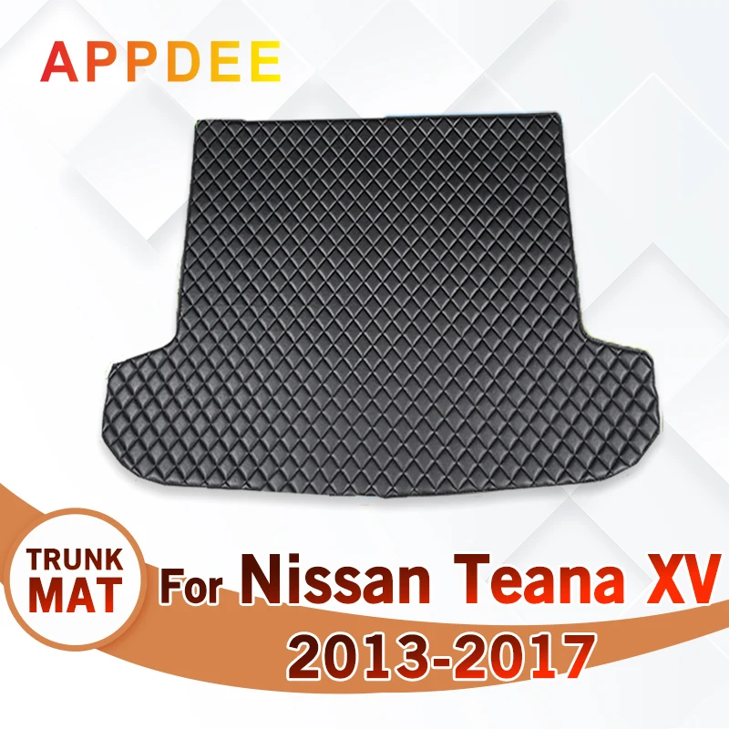 

Коврик для багажника автомобиля для Nissan Teana XV 2013 2014 2015 2016 2017, пользовательские автомобильные аксессуары, украшение интерьера автомобиля