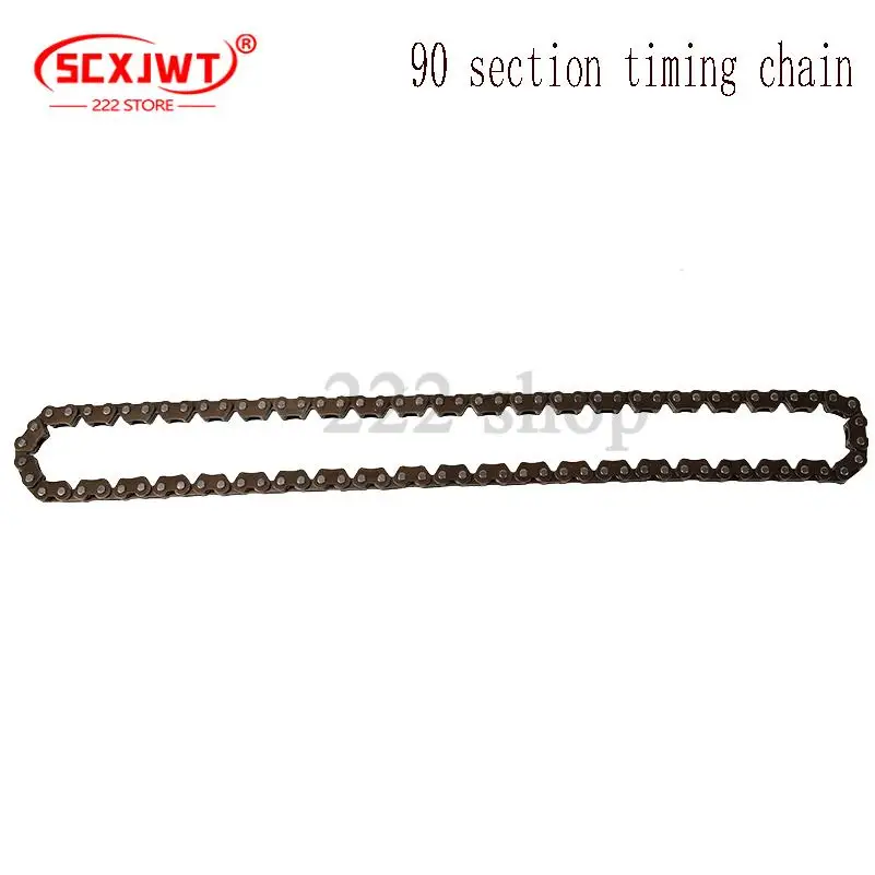 

High quality distribution chain, 90 links, suitable for GY6 125 150 ATV Quad YBR125 XTZ125, motorcycle accessories