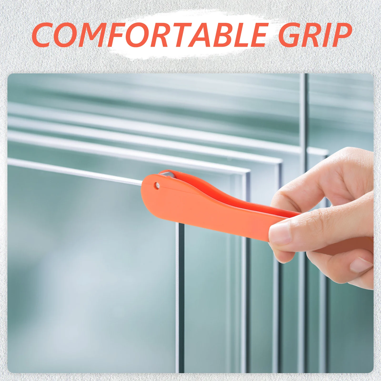 

1Set Glass Foiling Tool Copper Foil Burnisher Ergonomic Design Guide Precision Application Crafting Accessory