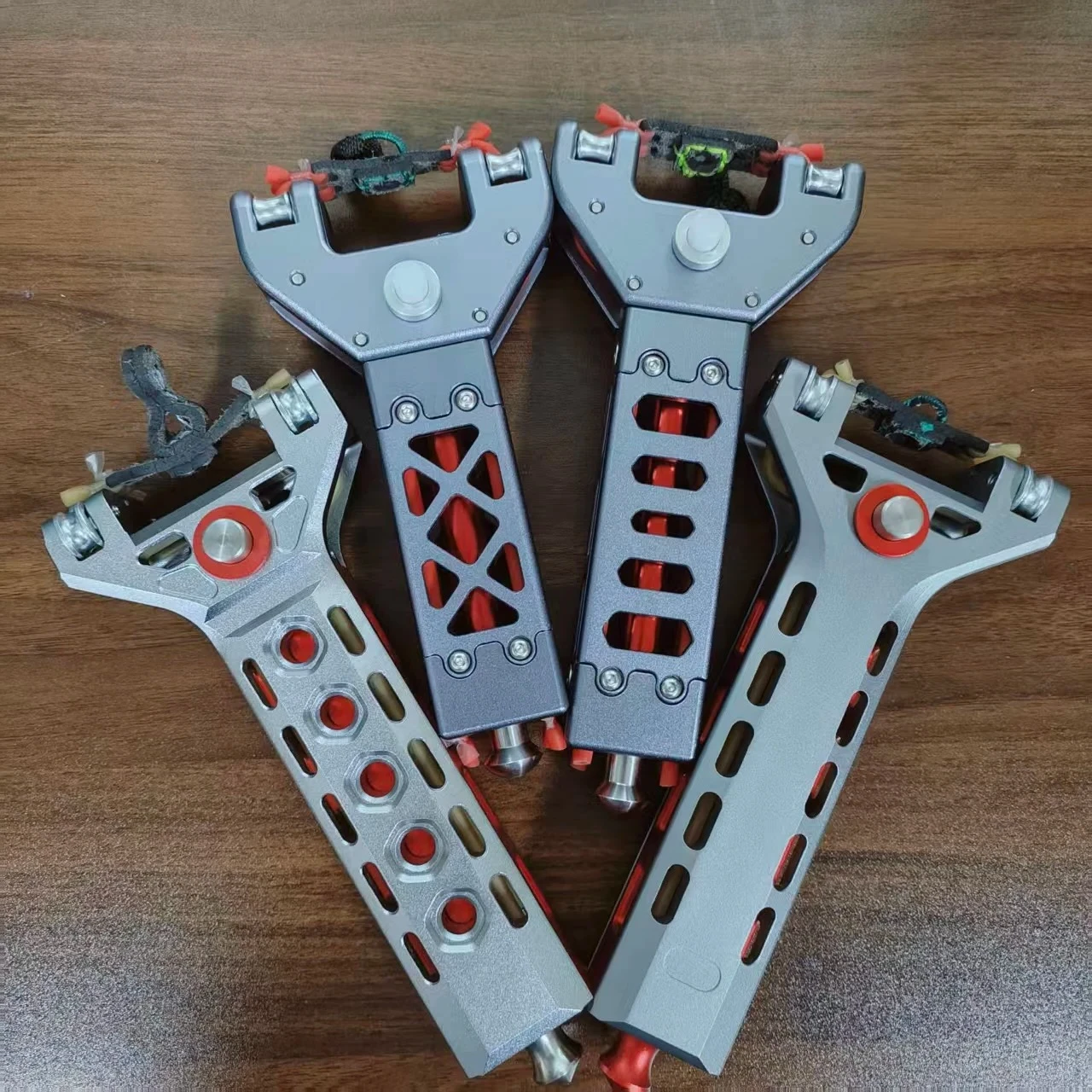 Metal CNC Material Automatic Loading Rapid Fire Launch Toy Multi-purpose Outdoor Sport Portable Hunting EDC Tool