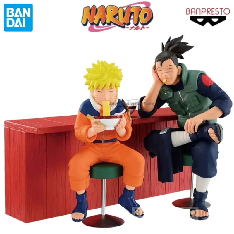 

In Stock Original Bandai BANPRESTO Naruto Umino Iruka Uzumaki Naruto Pvc Anime Character Toy Model Ornaments Collection Gifts