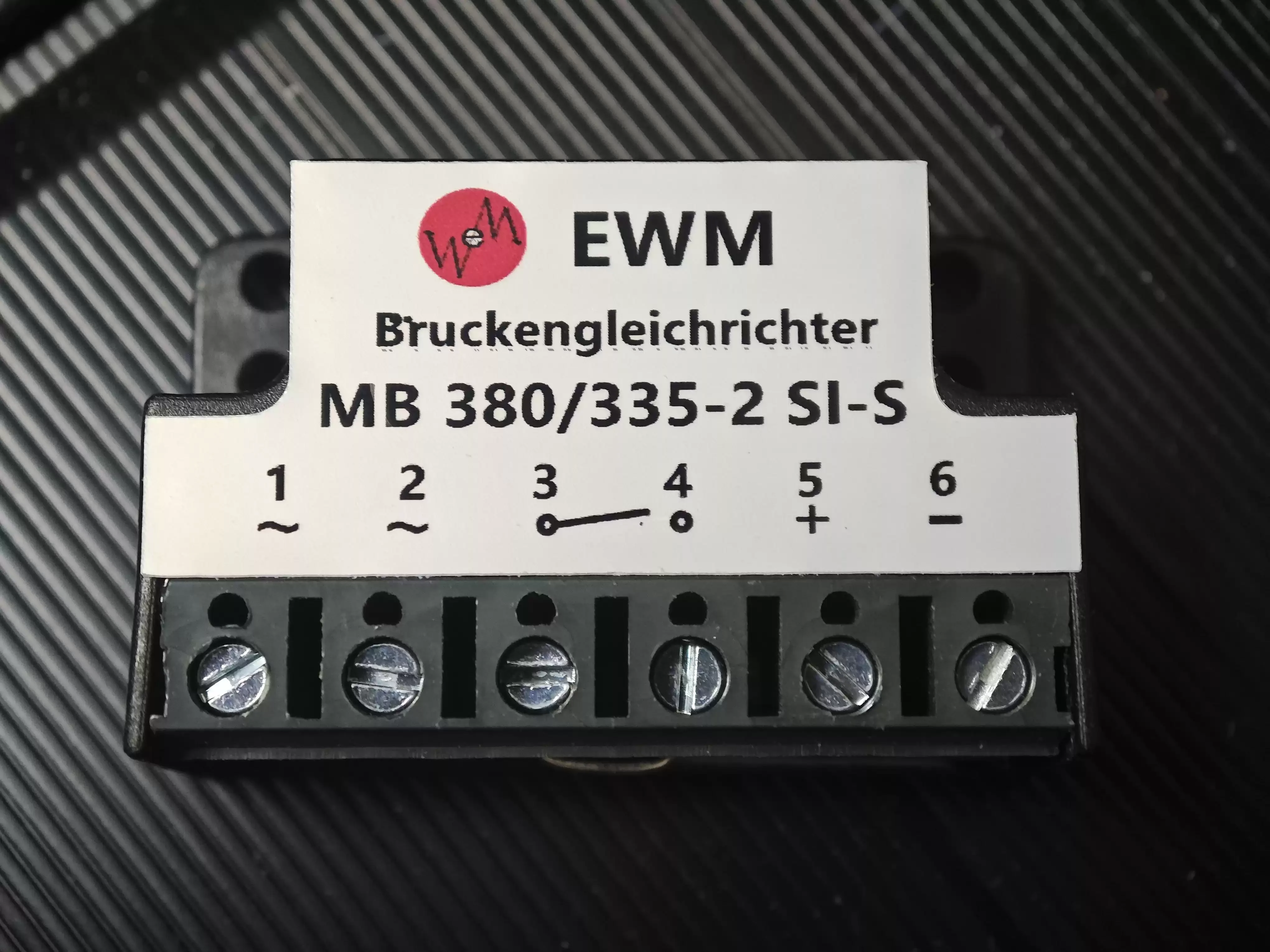 MB380/335-2 SI-S Full Wave Rectifier, Motor Brake Rectifier