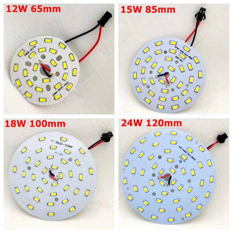 2-24W LED SMD5730 chip,led PCB with smd for bulb light, lighting source, aluminum plate base with led chip