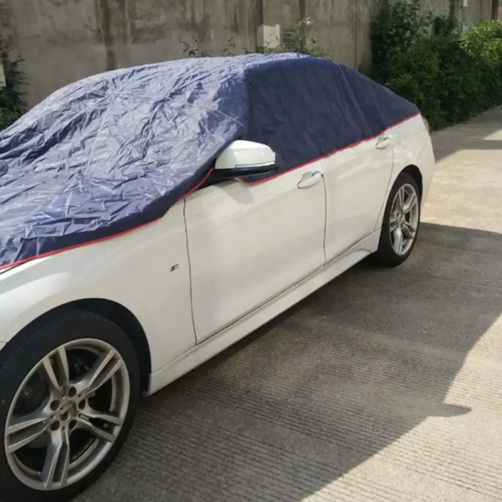 

4,5/4,2 м автомобильный изоляционный тент, автомобильный мобильный навес, тканевый зонт от солнца, УФ-водонепроницаемый, против скручивания/защиты от падения, пылезащитный Obj A8U0