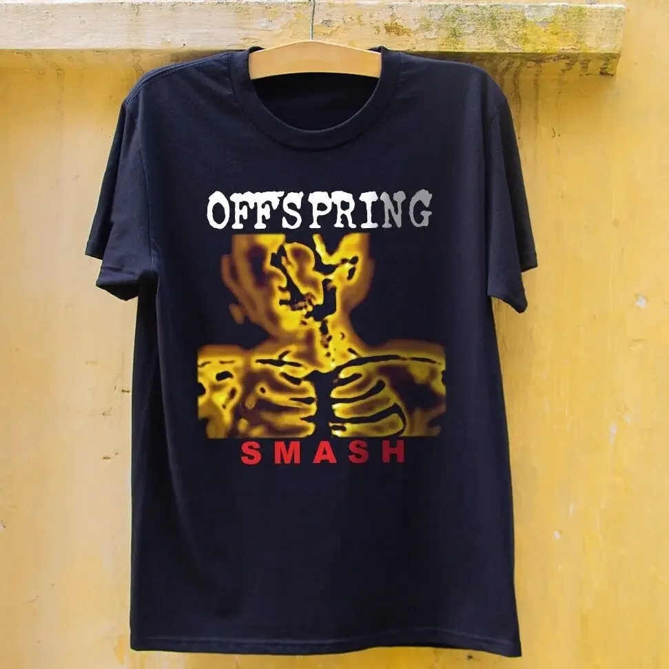 New The Offspring Unisex Smash Album Unisex T-Shirt Size S-3Xl Black Cotton Tee