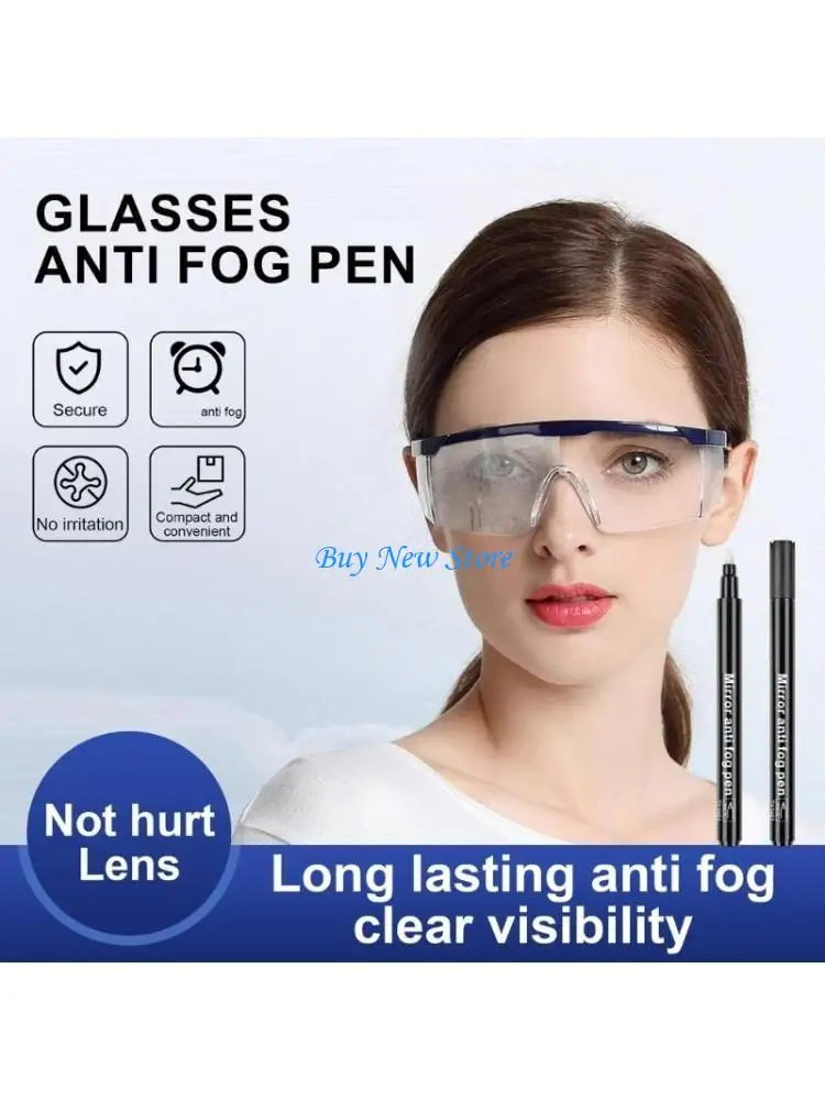 

20CE Anti Fog Brush Pen for Student Adult Professional Sport Swimming Cooking