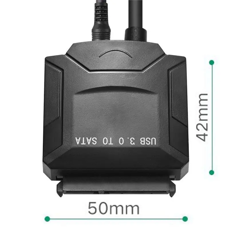 (A32M) Sata Adapter Cable USB 3.0 To Sata Converter 2.5/3.5 Inch Hard Disk Drive for HDD SSD USB3.0 To Sata Cable,No Plug
