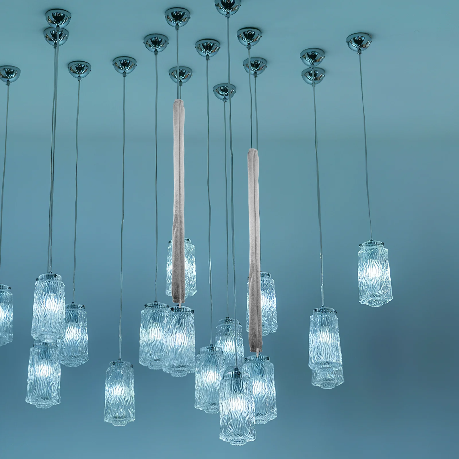 

Flannel Chandelier Chain Sleeve Black Removable Cover Fabric Cord Covers Lighting Cable Management Pendant Light Accessories