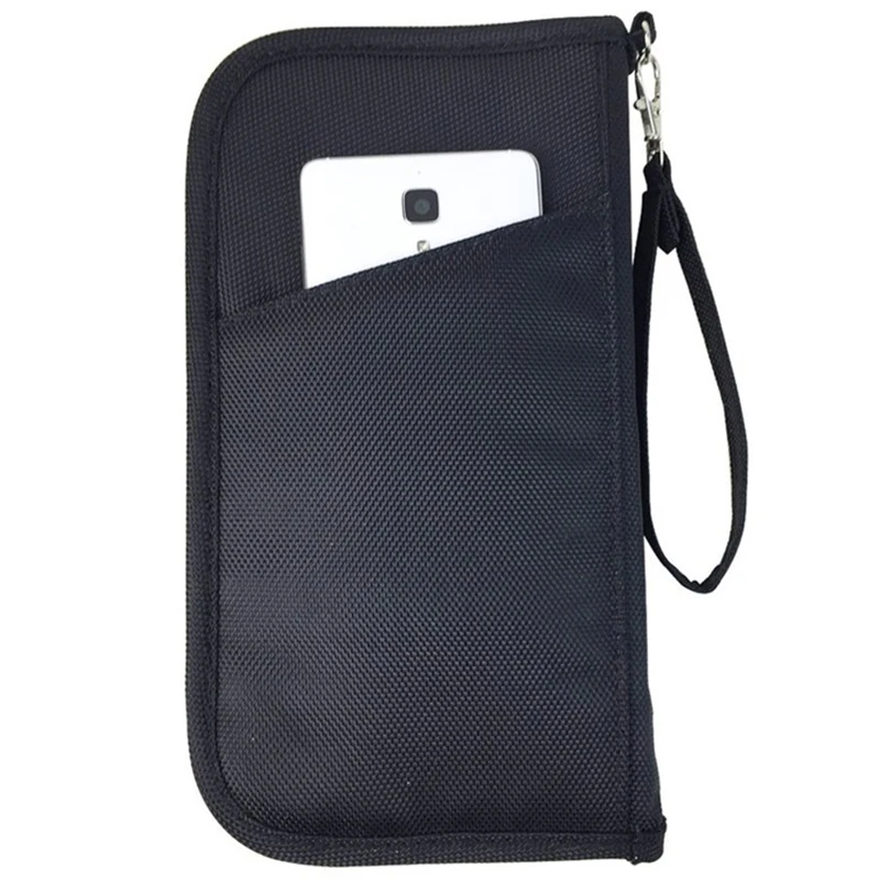 RFID Protection Faraday Bag Cell Phone Signal Blocking Anti-Scanning Shield GPS Location EMF Reducing Multifunction Wallet