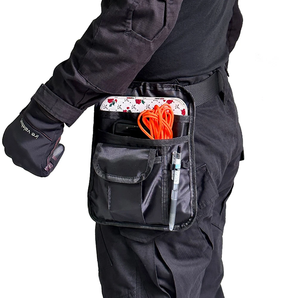 

Multi-Functional Tactical Belt Tool Storage Bag Outdoor Sports Mobile Phone Waist Portable Storage Bag Military Enthusiast Gear