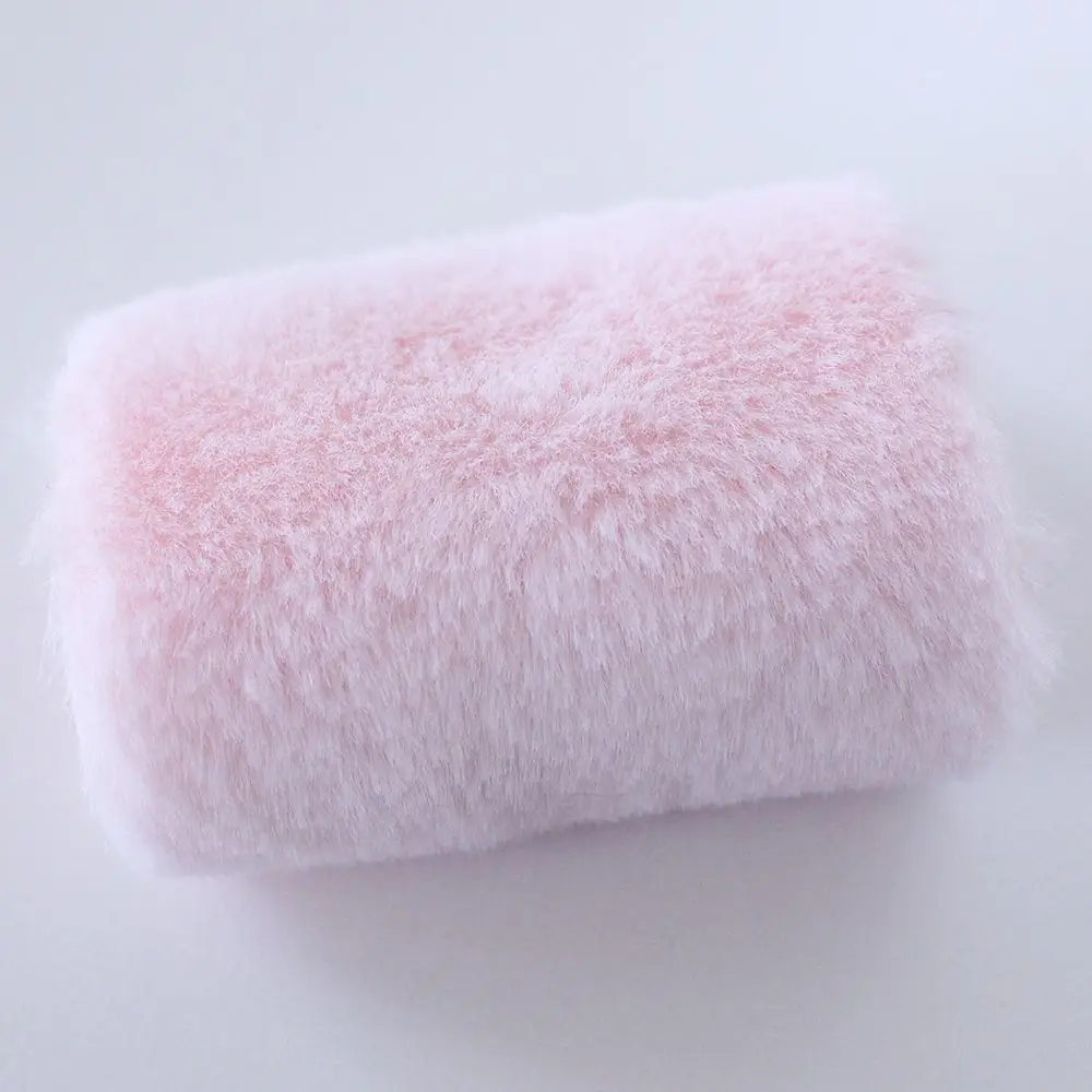 Faux-fur Fabric for DIY Apparel Sewing Handmade Toy Materials Winter Plush Clothing Fabrics Needlework Accessories Tecido Stoff