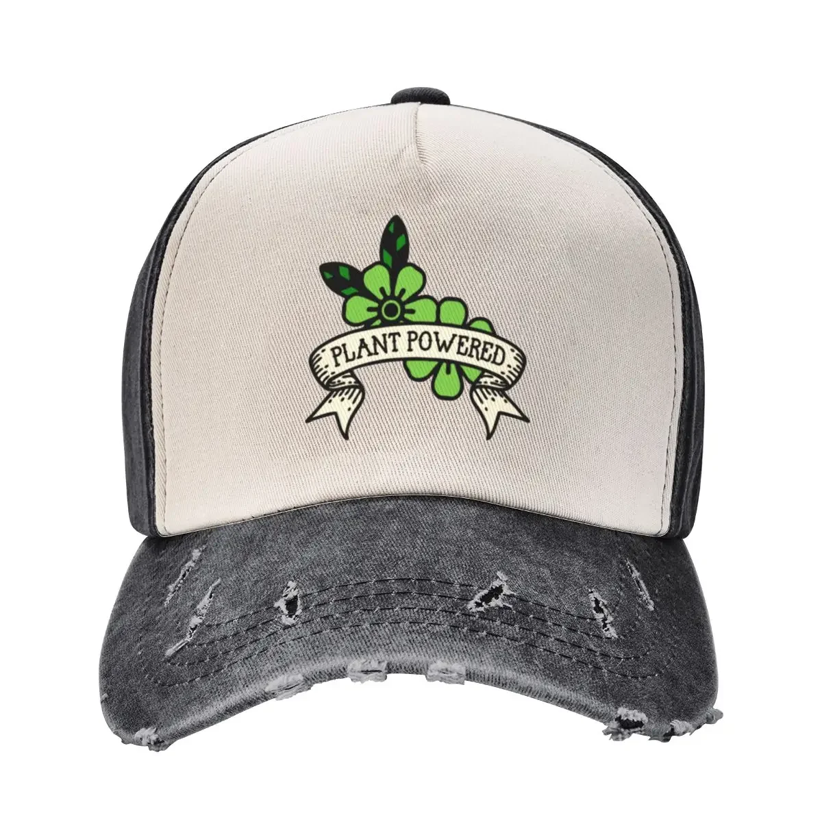 

Plant Powered Baseball Cap Ball Cap Custom Cap western Hat Sunscreen Golf Wear Men Women's