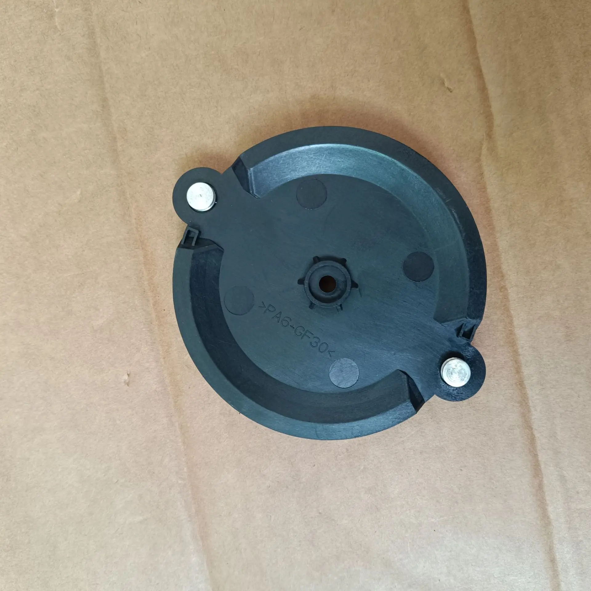 1pcs Black Mower Cutter Head Simple Snap-On Plastic Cutter Heads For Lawn Mower Accessory 12 * 10cm