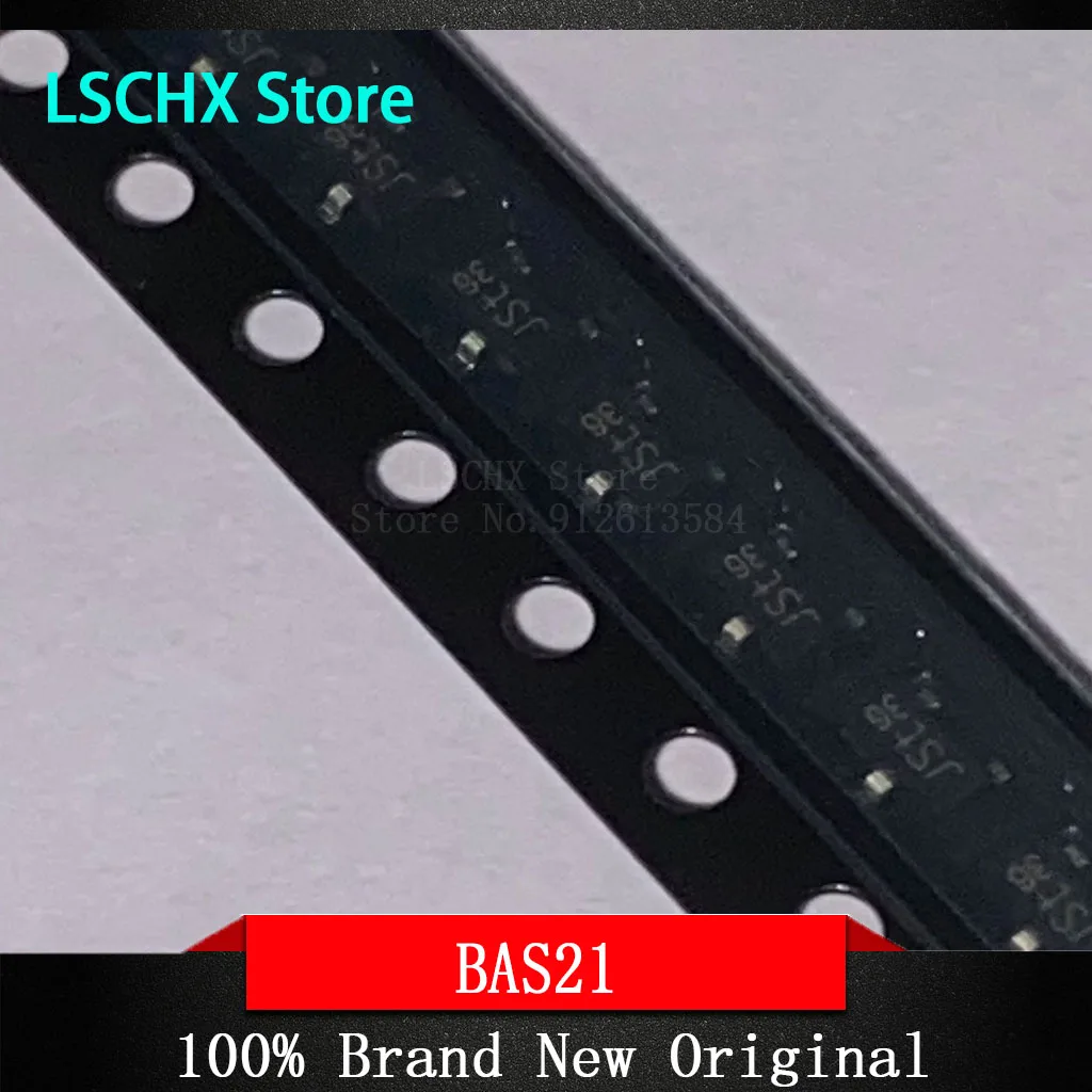 50pcs BAS20 BAS21 BAS29 SOT-23 switching diode