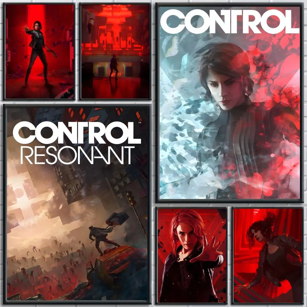 Video Game C-Control Poster Trendy And Easy-to-Apply Wall Art Stickers For Home Decor And Dorm Room Walls