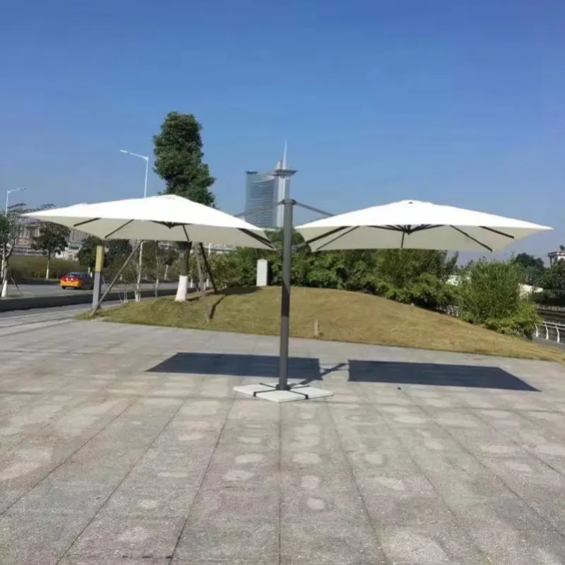 

High-quality Outdoor Garden Sun Umbrella Double-headed Heavy-duty Durable Outdoor Sun Umbrella Customizable.