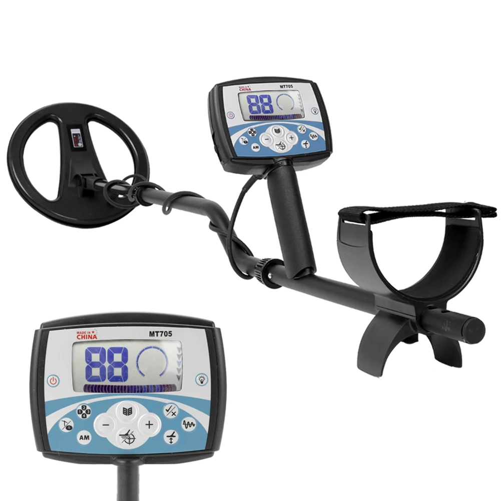 

New Gold Finder Metal Detector With Waterproof 18.75KHZ Coil For Underground Metal Gold Detecting MT705