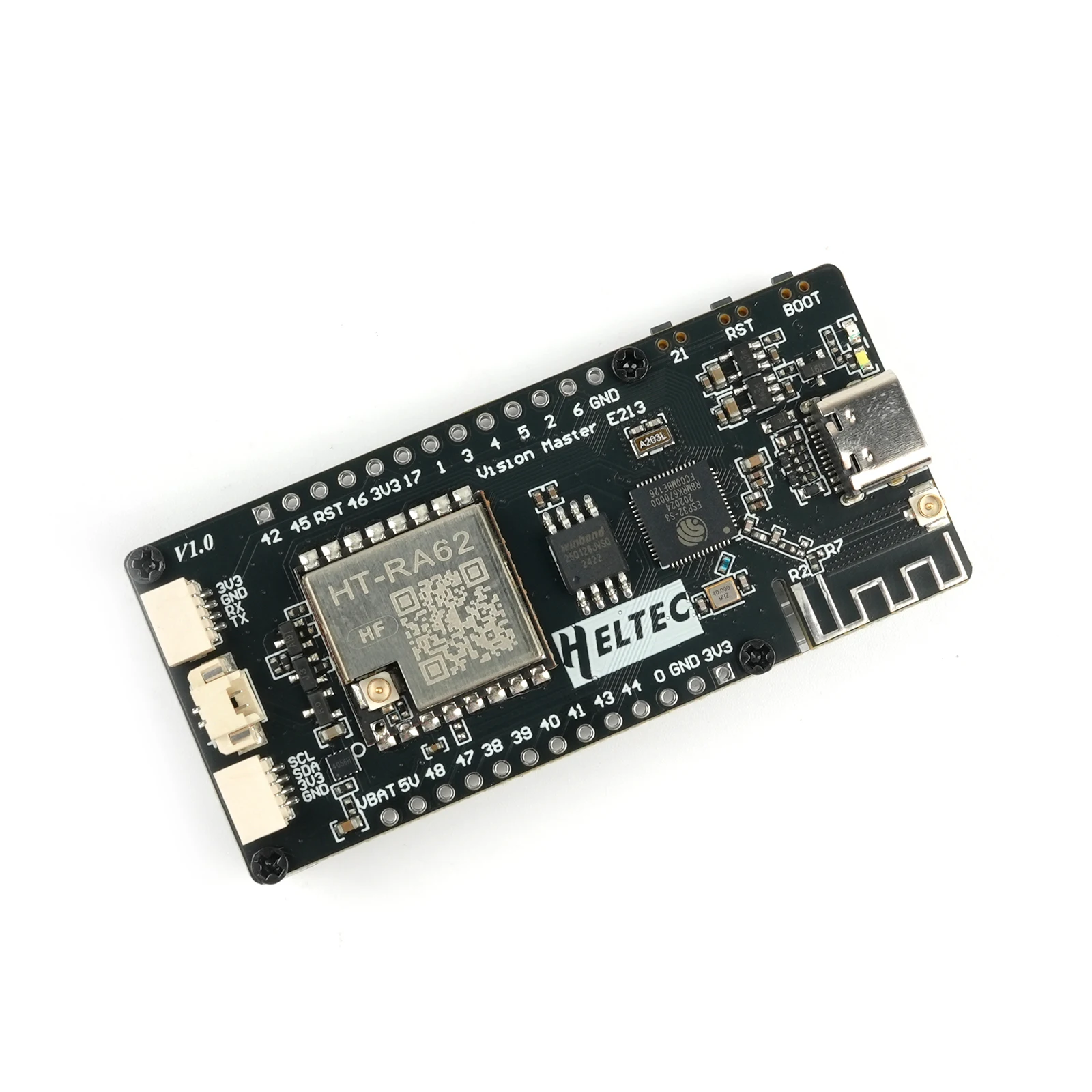 Heltec Vision Master E213 ESP32S3 + SX1262 E-Ink LoRa Node pantalla de 2,13 "placa de desarrollo IoT para Arduino Mashtastic