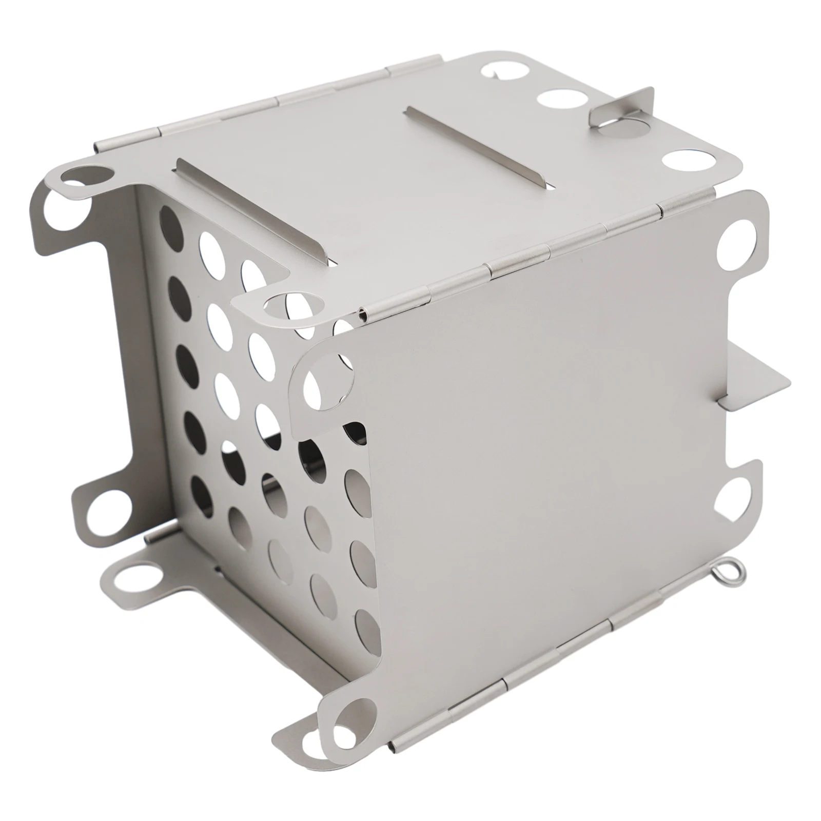 مواقد التخييم في الهواء الطلق كيس التخزين موقد قابل للطي S 293 جرام للطي موقد الخشب التيتانيوم سهل الاستخدام للتخييم نزهة #2