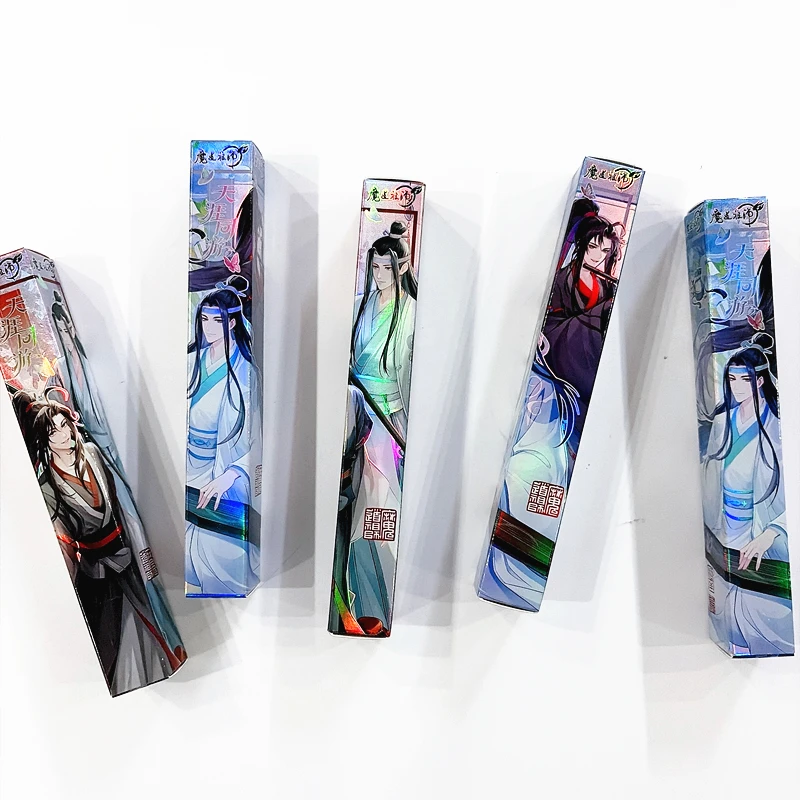 1Pc Chinese Manhwa Grandmaster Of Demonic Cultivation Gel Pen Mo Dao Zu Shi We Wuxian, Lan Wangji Student Black Pen 0.5mm