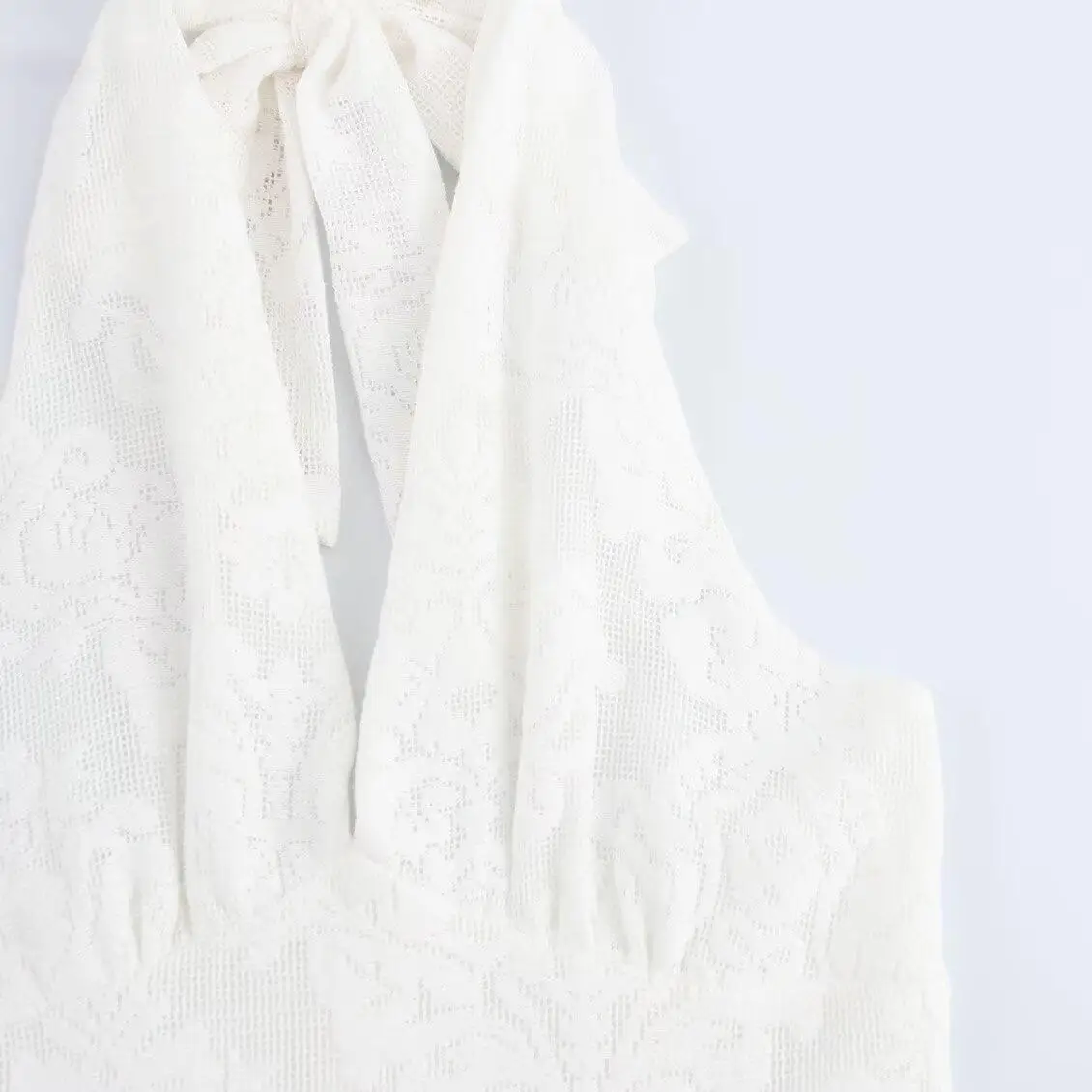 JNLEAOG Vestido de Verano para Mujer, Estilo Vacacional, Sexy, con Cuello en V, Espalda Descubierta, E, Color Puro, Aj...