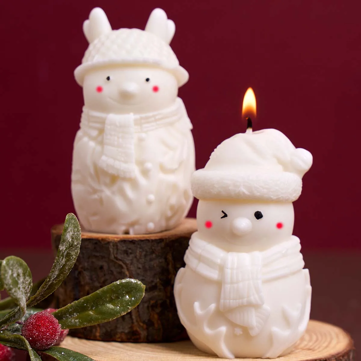 

Шерстяной шарф, снеговик, силиконовая форма для свечей, сделай сам, милые рога, формы для снеговика, ароматное мыло, пластырь, смола, ремесло, рождественский декор