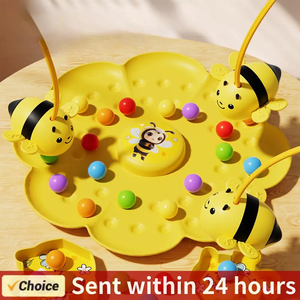 

Магнитные игрушки для сбора пчел, детское дошкольное образование, интерактивная игрушка для родителей и детей, настольная игра для нескольких человек, игры для вечеринок