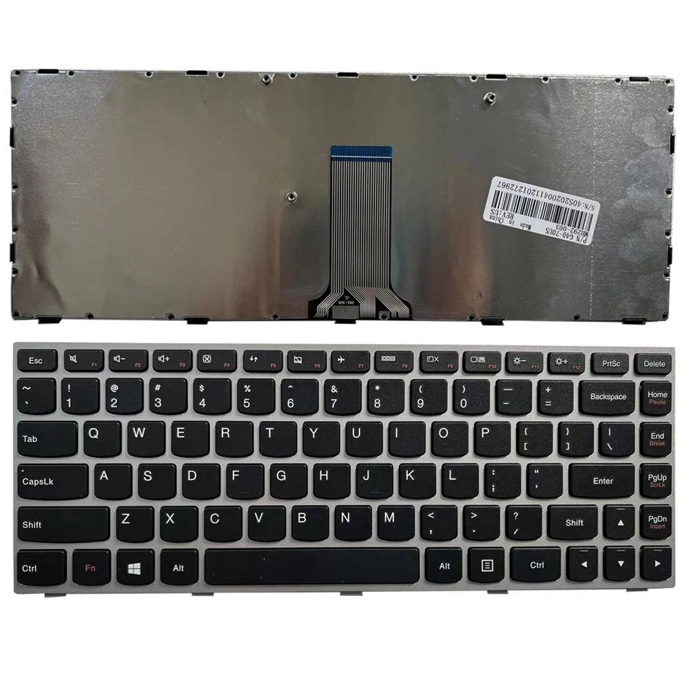 New US Keyboard For Lenovo IdeaPad G40 G40-30 G40-45 G40-70 G40-75 G40-80 N40-70 N40-30 Flex2-14A English Layout