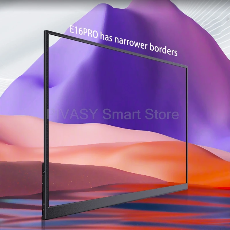 15.6 인치 IPS 휴대용 모니터 1080P PC 보조 화면 PS5 스위치 호스트 외부 확장 화면 100% SRGB 60Hz 새로 고침 속도