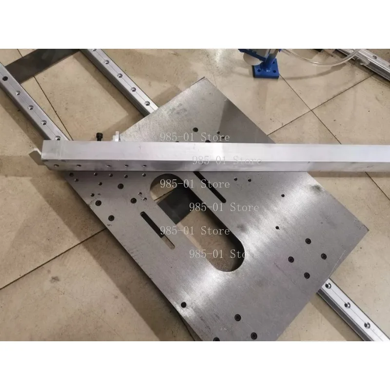 Router Steel Rail Guide Slider Set Vertical Milling Slide Rail Woodworking Machine Parts