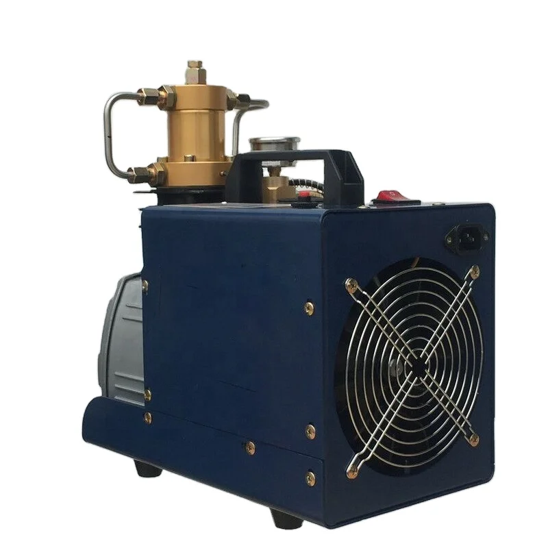 220V 1.8KW 40 Mpa Electric Air Compressor High Pressure Air  pneumatic Airgun PCP Inflator With High Pressure